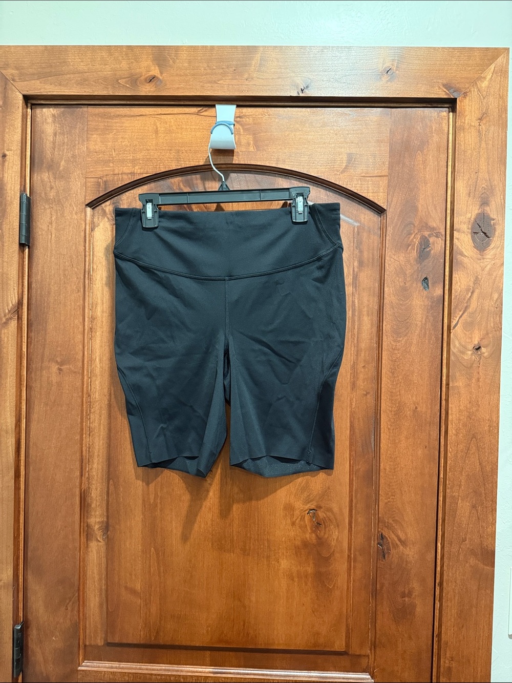 Women’s High-Waist Black Active Shorts